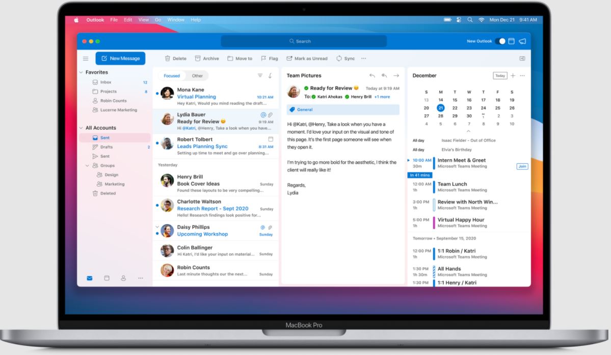 microsoft outlook for mac version 15.32